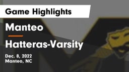 Manteo  vs Hatteras-Varsity Game Highlights - Dec. 8, 2022