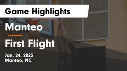 Manteo  vs First Flight  Game Highlights - Jan. 24, 2023