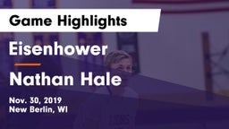 Eisenhower  vs Nathan Hale  Game Highlights - Nov. 30, 2019