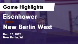 Eisenhower  vs New Berlin West  Game Highlights - Dec. 17, 2019