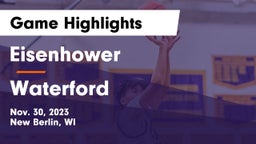 Eisenhower  vs Waterford  Game Highlights - Nov. 30, 2023