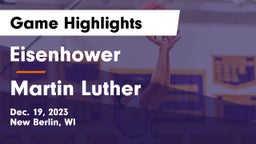 Eisenhower  vs Martin Luther  Game Highlights - Dec. 19, 2023