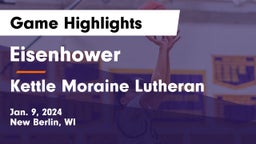 Eisenhower  vs Kettle Moraine Lutheran  Game Highlights - Jan. 9, 2024