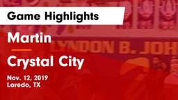 Martin  vs Crystal City  Game Highlights - Nov. 12, 2019
