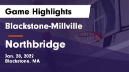 Blackstone-Millville  vs Northbridge  Game Highlights - Jan. 28, 2022