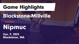 Blackstone-Millville  vs Nipmuc Game Highlights - Jan. 9, 2024