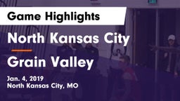 North Kansas City  vs Grain Valley  Game Highlights - Jan. 4, 2019