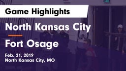 North Kansas City  vs Fort Osage  Game Highlights - Feb. 21, 2019
