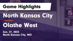 North Kansas City  vs Olathe West   Game Highlights - Jan. 27, 2023