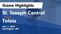St. Joseph Central  vs Tolsia  Game Highlights - Jan. 7, 2023