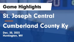 St. Joseph Central  vs Cumberland County Ky Game Highlights - Dec. 20, 2023