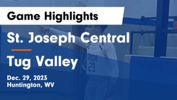 St. Joseph Central  vs Tug Valley  Game Highlights - Dec. 29, 2023