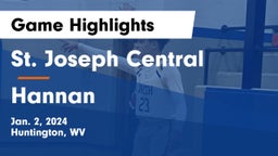 St. Joseph Central  vs Hannan Game Highlights - Jan. 2, 2024
