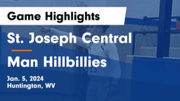 St. Joseph Central  vs Man Hillbillies Game Highlights - Jan. 5, 2024