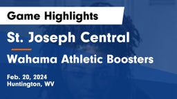 St. Joseph Central  vs Wahama Athletic Boosters Game Highlights - Feb. 20, 2024