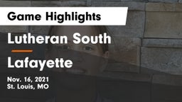 Lutheran South   vs Lafayette  Game Highlights - Nov. 16, 2021