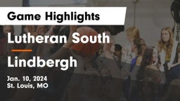 Lutheran South   vs Lindbergh  Game Highlights - Jan. 10, 2024