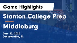 Stanton College Prep vs Middleburg  Game Highlights - Jan. 23, 2023