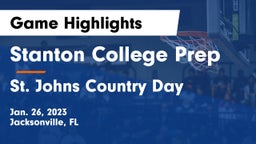 Stanton College Prep vs St. Johns Country Day Game Highlights - Jan. 26, 2023