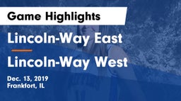 Lincoln-Way East  vs Lincoln-Way West  Game Highlights - Dec. 13, 2019