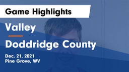 Valley  vs Doddridge County  Game Highlights - Dec. 21, 2021