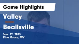 Valley  vs Beallsville  Game Highlights - Jan. 19, 2023