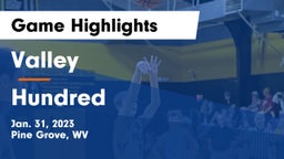 Valley  vs Hundred Game Highlights - Jan. 31, 2023