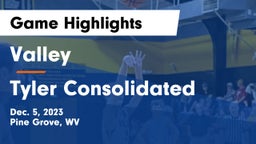 Valley  vs Tyler Consolidated  Game Highlights - Dec. 5, 2023