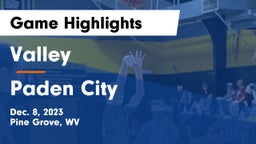 Valley  vs Paden City  Game Highlights - Dec. 8, 2023