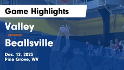Valley  vs Beallsville  Game Highlights - Dec. 12, 2023