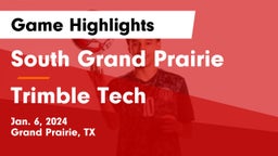 South Grand Prairie  vs Trimble Tech  Game Highlights - Jan. 6, 2024