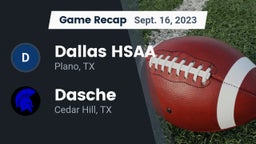 Recap: Dallas HSAA vs. Dasche 2023