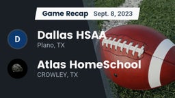 Recap: Dallas HSAA vs. Atlas HomeSchool 2023