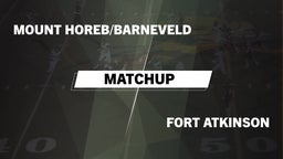 Matchup: Mount Horeb vs. Fort Atkinson  2016