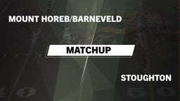 Matchup: Mount Horeb vs. Stoughton  2016