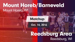 Matchup: Mount Horeb vs. Reedsburg Area  2016