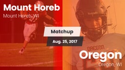 Matchup: Mount Horeb High vs. Oregon  2017