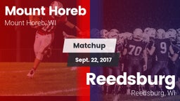 Matchup: Mount Horeb High vs. Reedsburg 2017