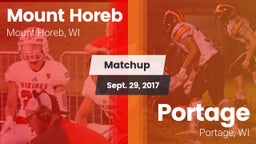 Matchup: Mount Horeb High vs. Portage  2017