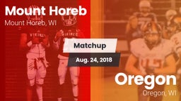 Matchup: Mount Horeb High vs. Oregon  2018