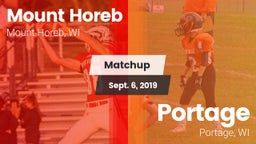 Matchup: Mount Horeb High vs. Portage  2019