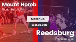 Matchup: Mount Horeb High vs. Reedsburg 2019