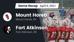 Recap: Mount Horeb  vs. Fort Atkinson  2021