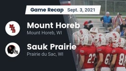 Recap: Mount Horeb  vs. Sauk Prairie  2021