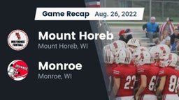 Recap: Mount Horeb  vs. Monroe  2022
