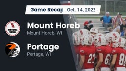 Recap: Mount Horeb  vs. Portage  2022