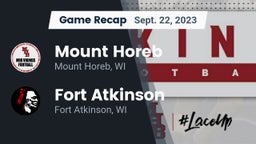 Recap: Mount Horeb  vs. Fort Atkinson  2023