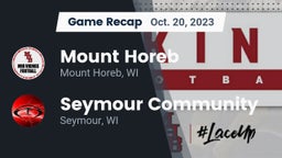 Recap: Mount Horeb  vs. Seymour Community  2023