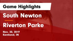South Newton  vs Riverton Parke  Game Highlights - Nov. 30, 2019