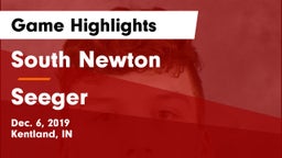 South Newton  vs Seeger  Game Highlights - Dec. 6, 2019